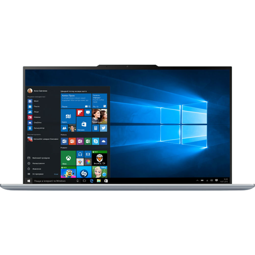 Ноутбук ASUS ZenBook S13 UX392FN-AB009T Utopia Blue (90NB0KZ1-M00300) Діагональ дисплея 13.9