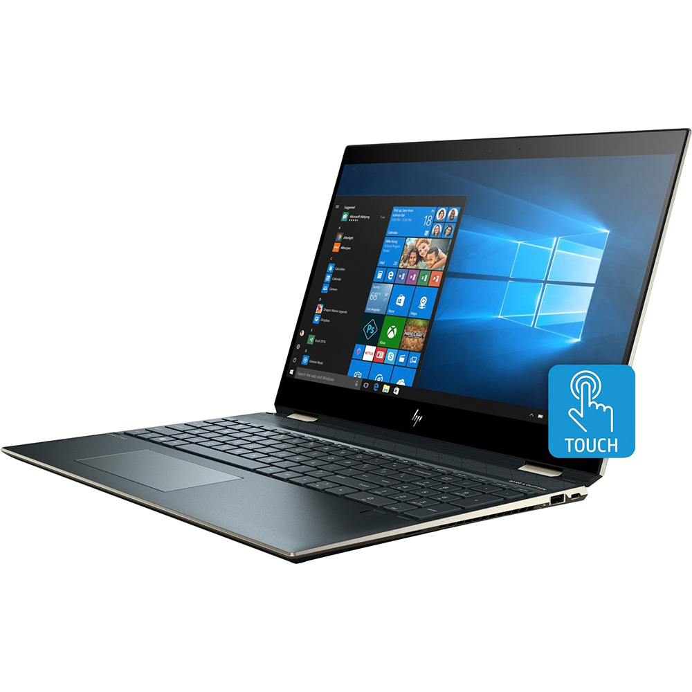 Ноутбук HP Spectre x360 15-df0042ur Poseidon Blue (6BK40EA) Роздільна здатність дисплея 3840 x 2160