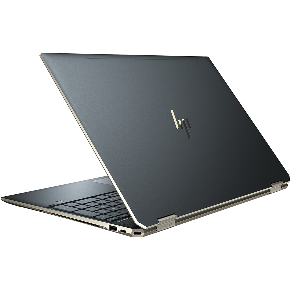 Зовнішній вигляд Ноутбук HP Spectre x360 15-df0042ur Poseidon Blue (6BK40EA)