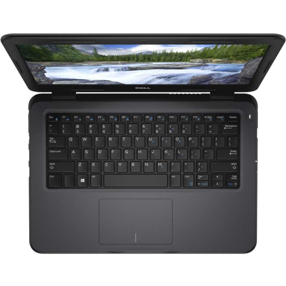 Зовнішній вигляд Ноутбук DELL Latitude 3300 Black (N015L330013ERC_W10)