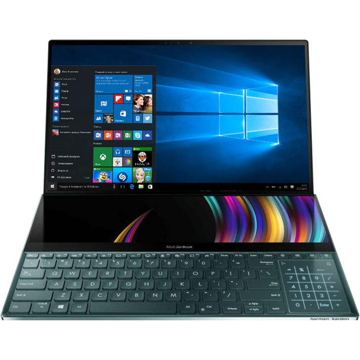 Ноутбук ASUS ZenBook Pro Duo 15 UX581GV-H2004T Celestial Blue (90NB0NG1-M01230) Диагональ дисплея 15.6