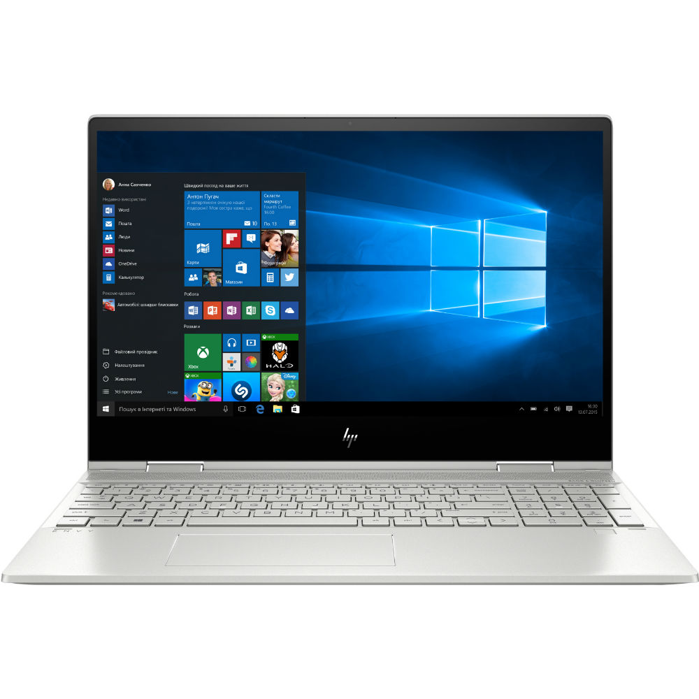 Ноутбук HP ENVY x360 15-dr0005ur Silver (7SE28EA)