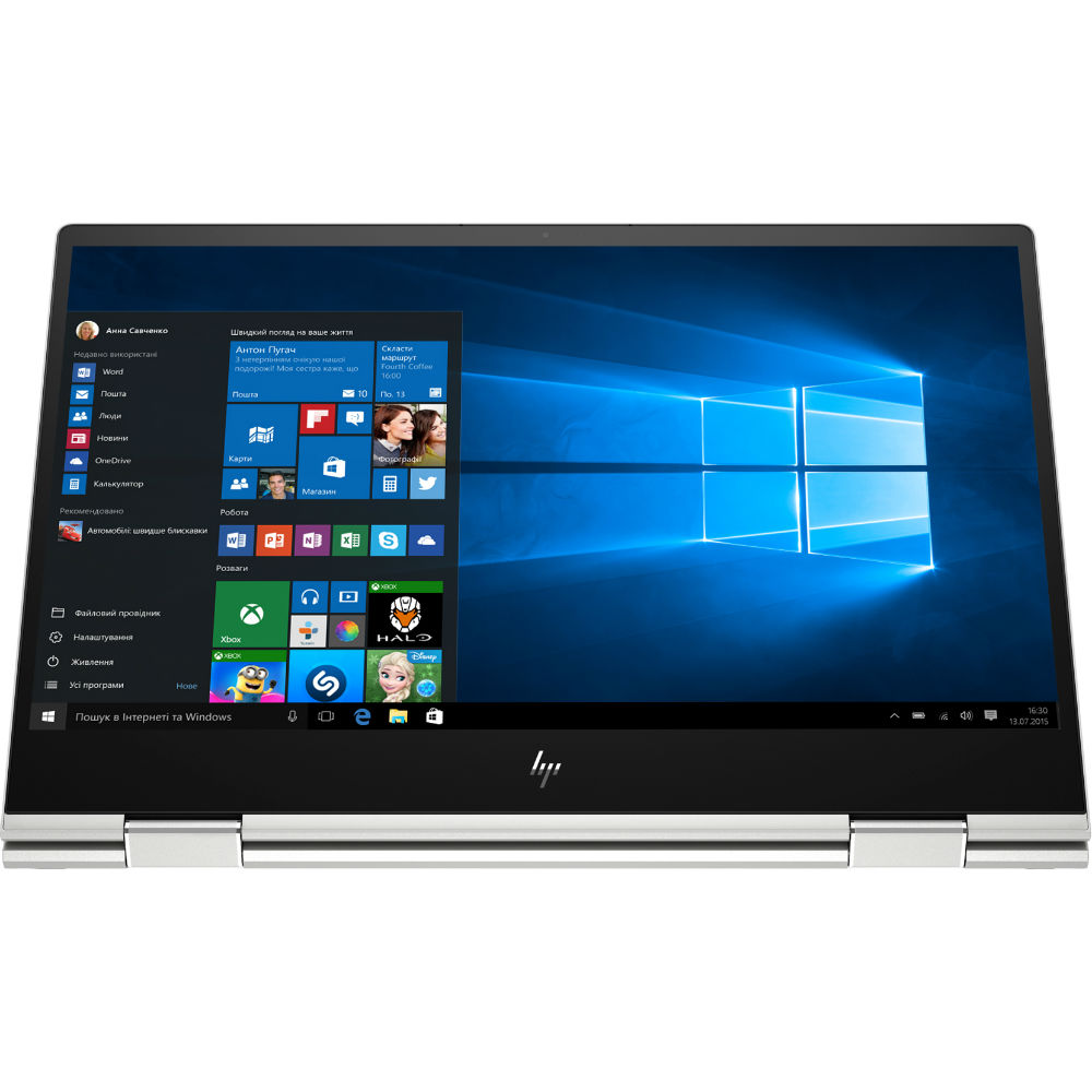 Ноутбук HP ENVY x360 15-dr0005ur Silver (7SE28EA) Тип матриці IPS