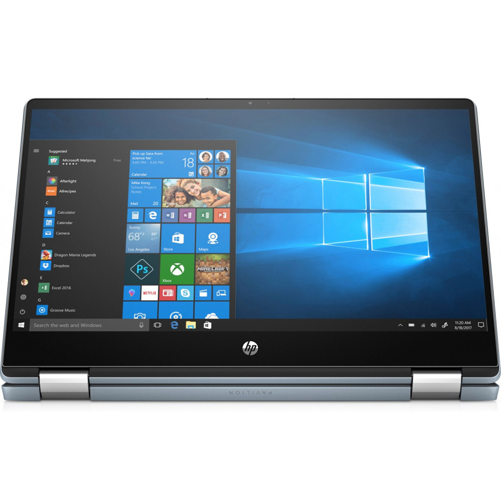 Ноутбук HP Pavilion x360 14-dh0031ur Blue (7VV56EA) Частота оновлення екрана 60 Гц