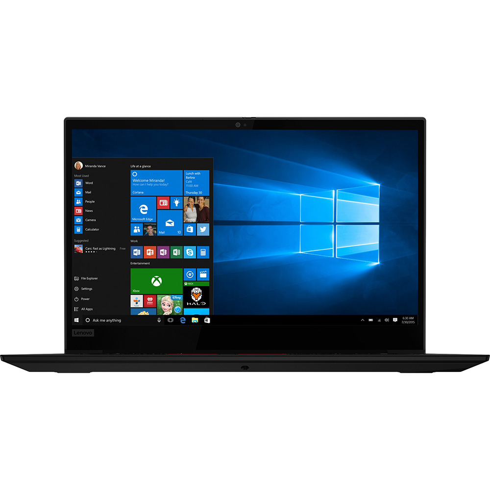 Ноутбук LENOVO ThinkPad X1 Extreme 2nd Gen Black (20QV0010RT)