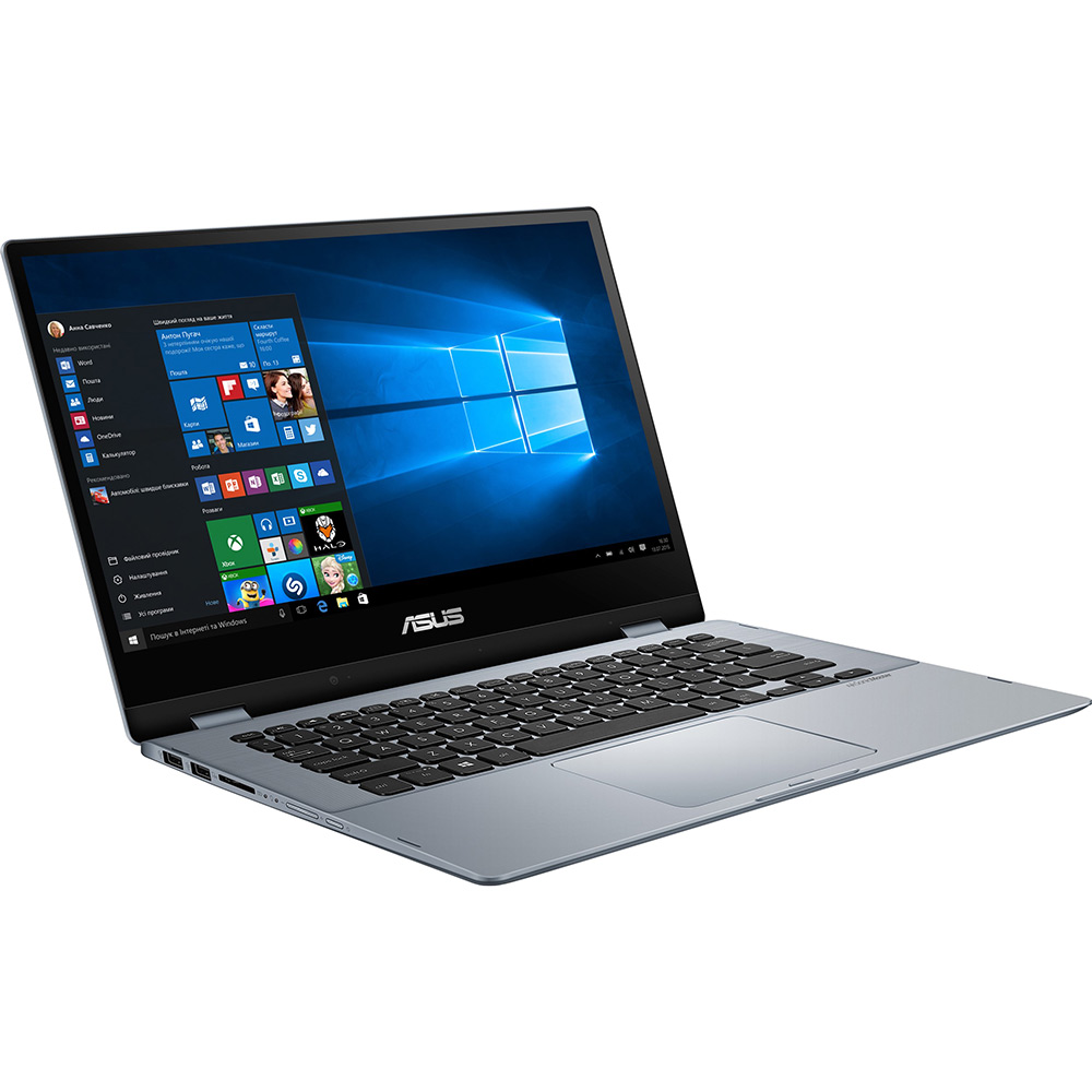 Ноутбук ASUS VivoBook Flip 14 TP412FA-EC212T Galaxy Blue (90NB0N32-M04070) Діагональ дисплея 14