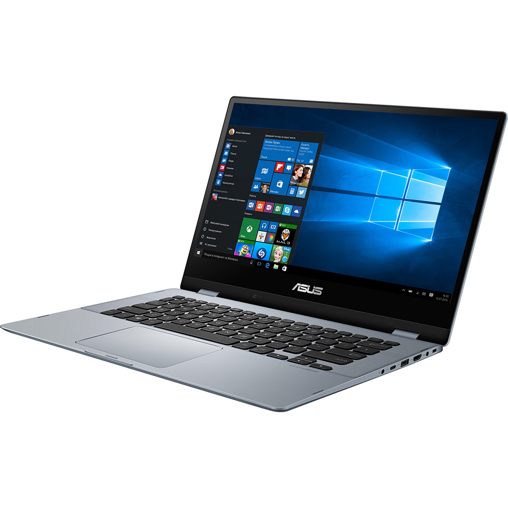 Ноутбук ASUS VivoBook Flip 14 TP412FA-EC212T Galaxy Blue (90NB0N32-M04070) Роздільна здатність дисплея 1920 x 1080