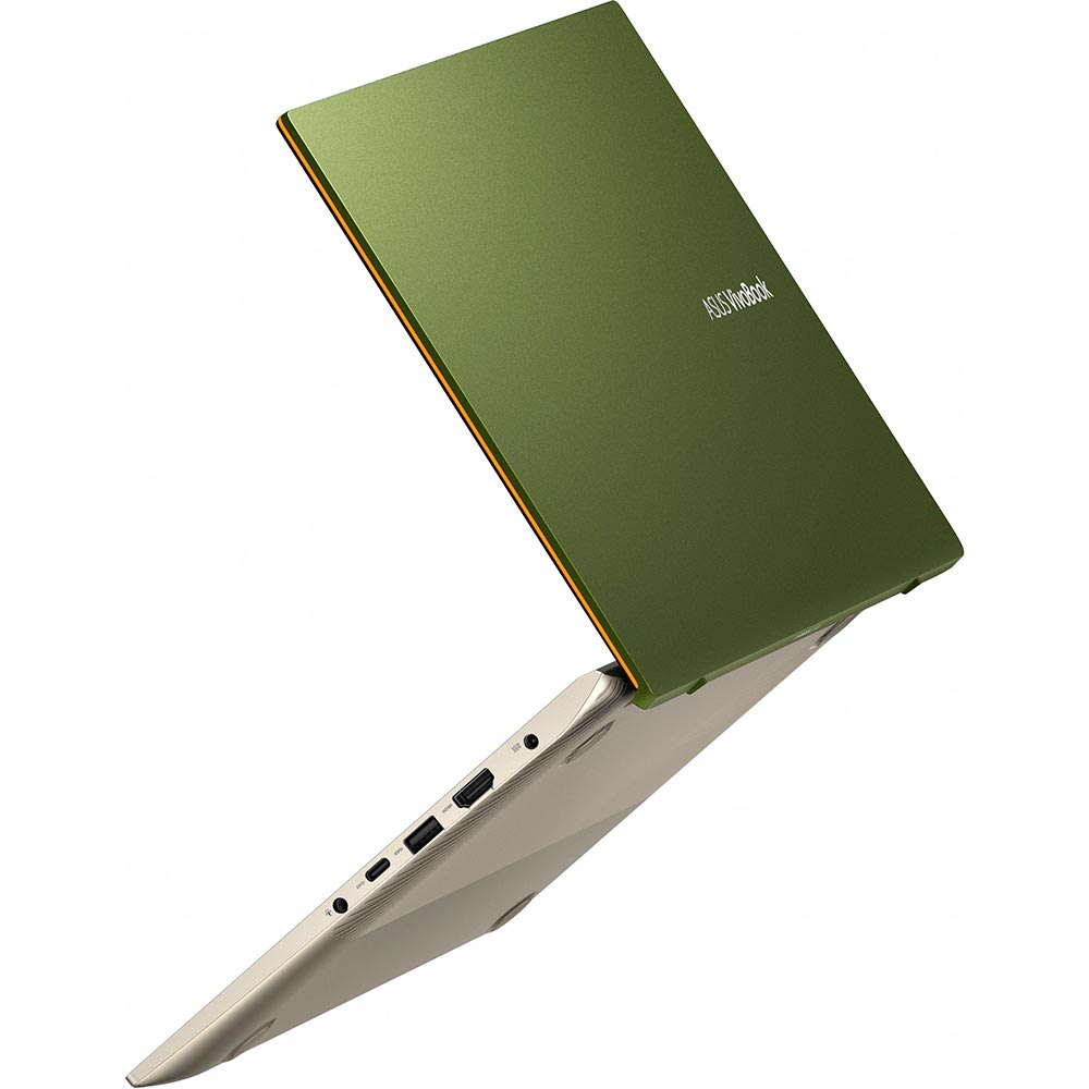 Внешний вид Ноутбук ASUS Vivobook S432FA-EB011T Moss Green (90NB0M61-M00680)