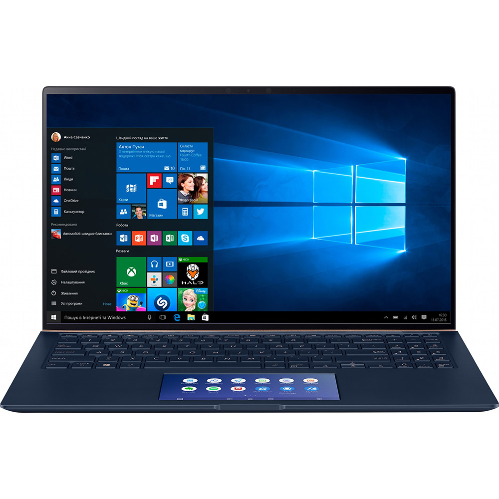 Ноутбук ASUS ZenBook UX534FA-AA008T Blue (90NB0NM3-M00080) Діагональ дисплея 15.6