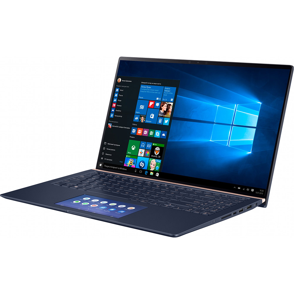 Ноутбук ASUS ZenBook UX534FA-AA008T Blue (90NB0NM3-M00080) Тип матриці IPS