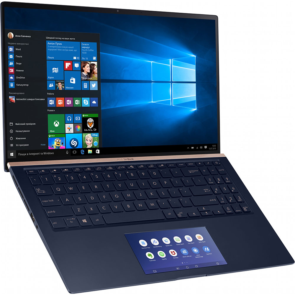 Ноутбук ASUS ZenBook UX534FA-AA008T Blue (90NB0NM3-M00080) Частота оновлення екрана 60 Гц