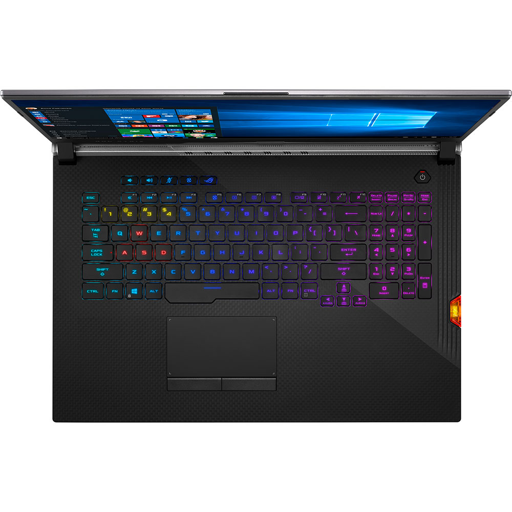 Внешний вид Ноутбук ASUS ROG Strix SCAR III G731GW-H6238T Gun Metal (90NR01Q1-M05050)