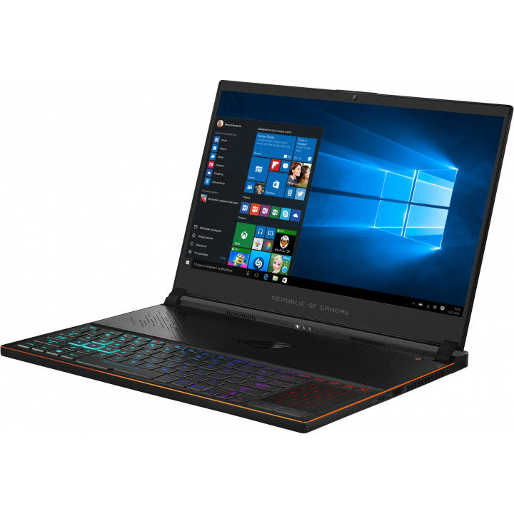 Ноутбук ASUS ROG Zephyrus S GX531GXR-AZ038T Black (90NR02G1-M01600) Діагональ дисплея 15.6