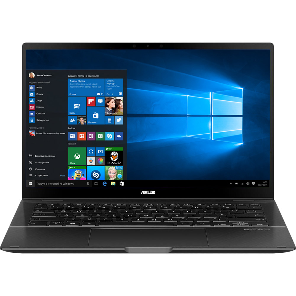 

Ноутбук ASUS ZenBook Flip UX463FL-AI069T Gun Grey (90NB0NY1-M01100), UX463FL-AI069T (90NB0NY1-M01100) Grey