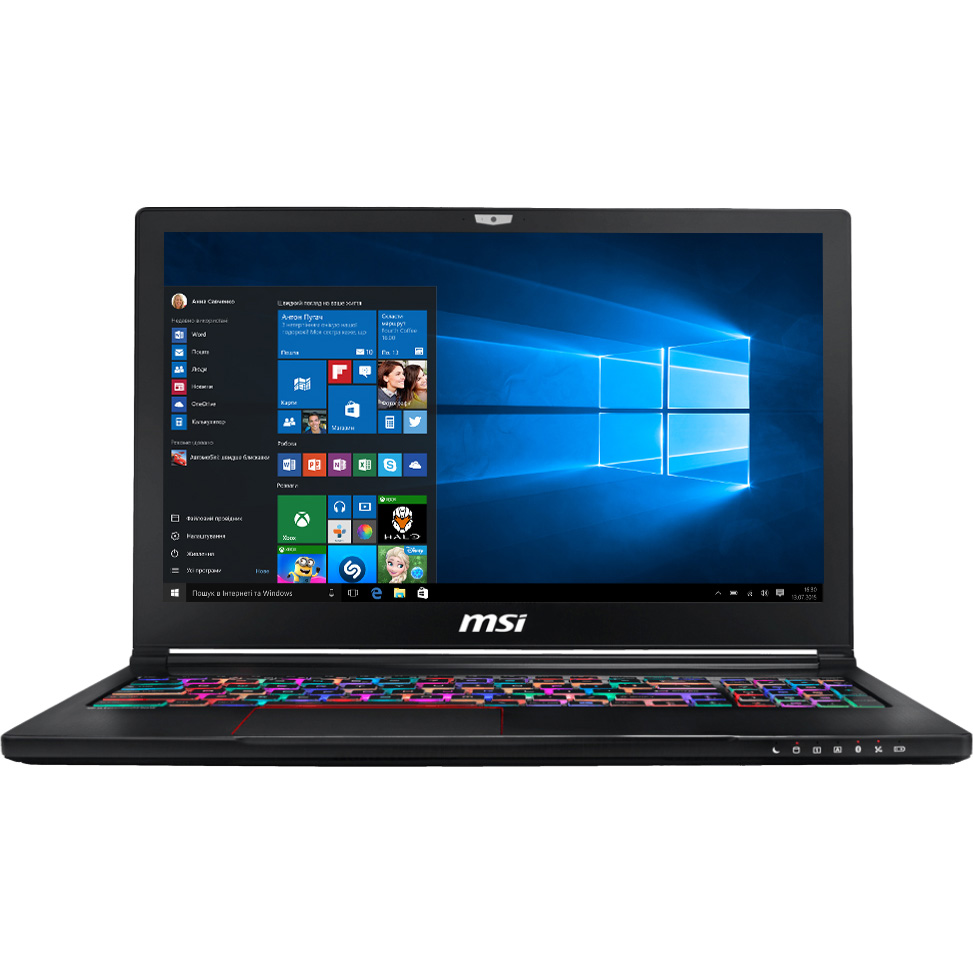 Ноутбук MSI GS63-8RE Black (GS638RE-061UA)