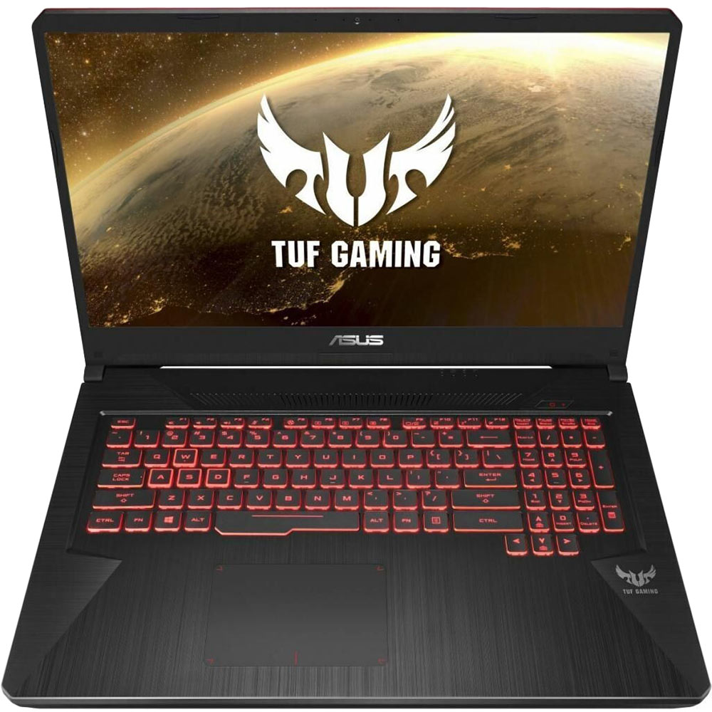 Ноутбук ASUS TUF Gaming FX505DY-BQ024 Black/Red (90NR01A2-M05140) Диагональ дисплея 15.6