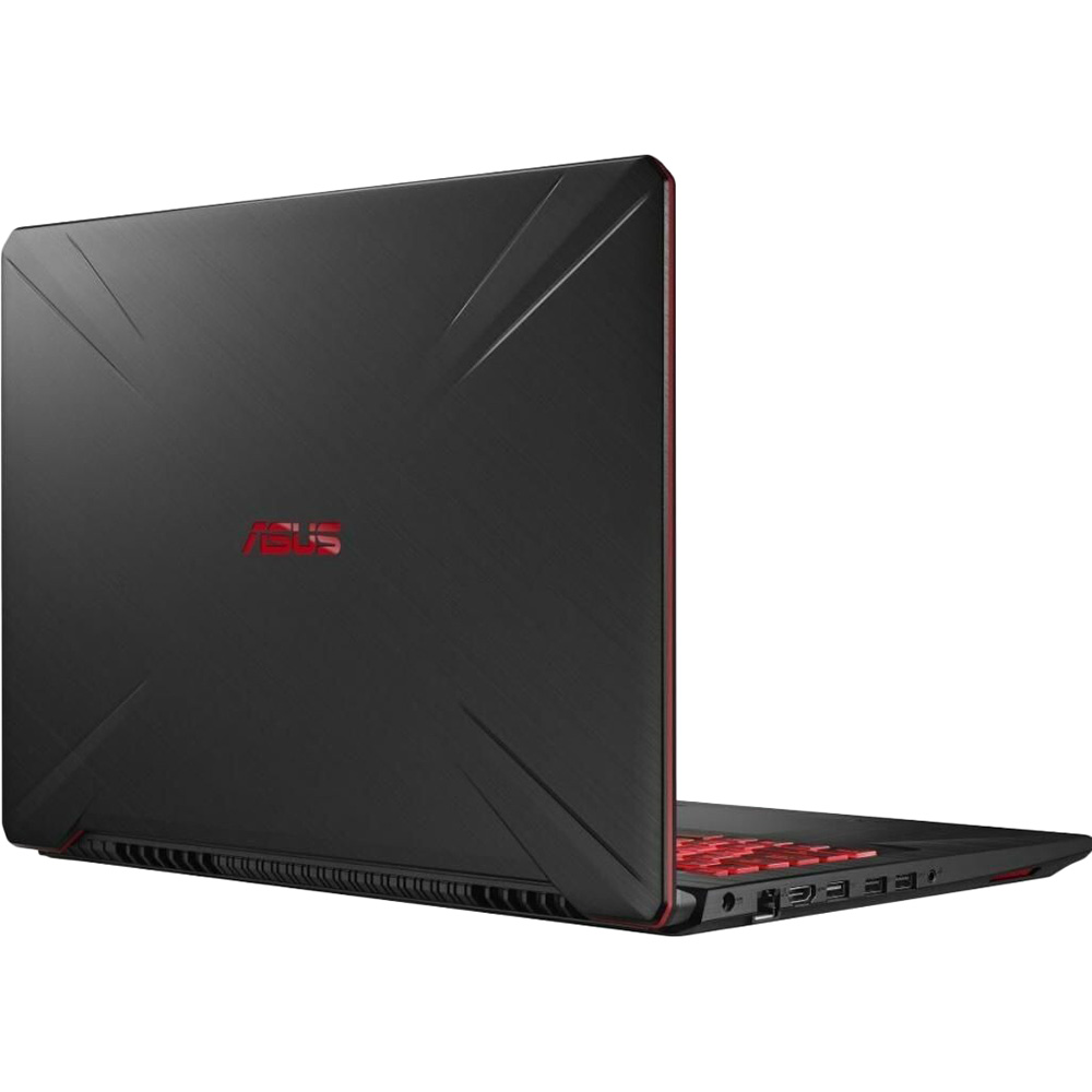 Фото Ноутбук ASUS TUF Gaming FX505DY-BQ024 Black/Red (90NR01A2-M05140)