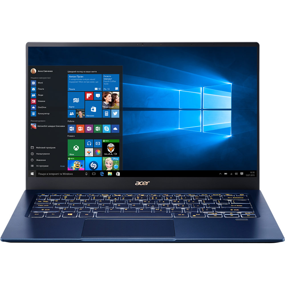 

Ноутбук ACER Swift 5 SF514-54T Blue (NX.HHYEU.00E), Swift 5 SF514-54T (NX.HHYEU.00E) Blue