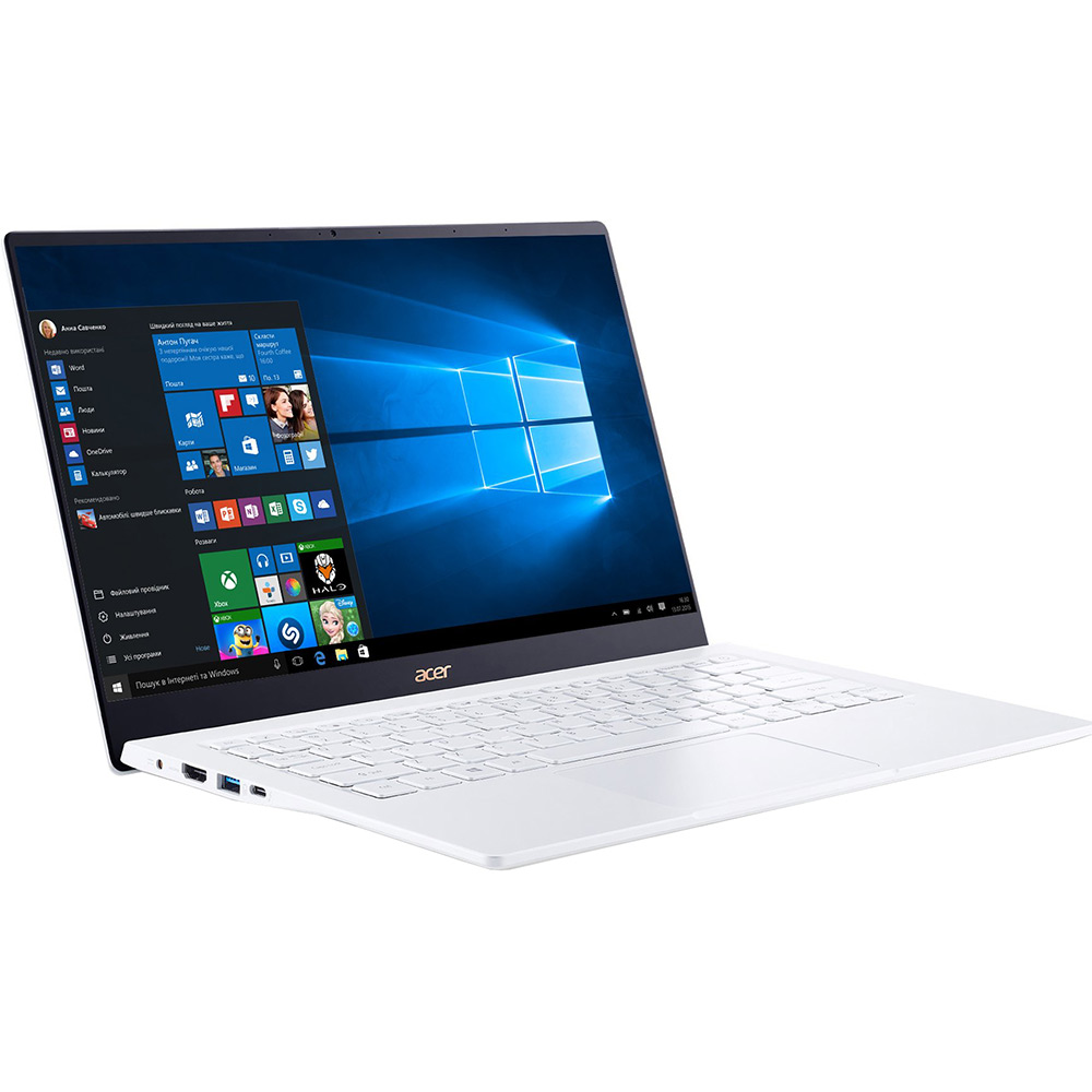 Ноутбук ACER Swift 5 SF514-54T White (NX.HLGEU.00C) Роздільна здатність дисплея 1920 x 1080