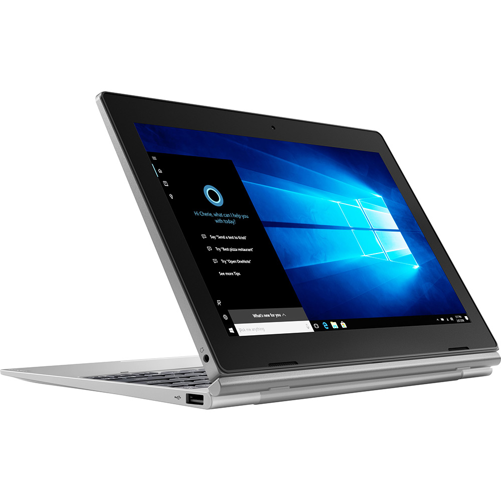 Ноутбук LENOVO D330 IdeaPad 10.1 HD N4000 4/64 WiFi Win10P Mineral Grey (81H300HYRA) Разрешение дисплея 1280 x 800