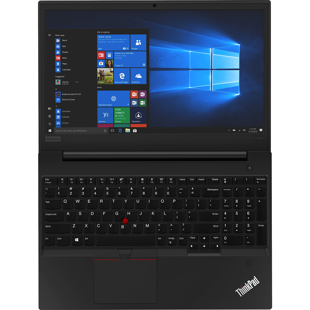 Зображення Ноутбук LENOVO ThinkPad E590 Black (20NB0017RT)