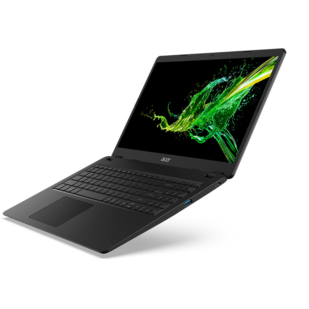 Зовнішній вигляд Ноутбук ACER Aspire 3 A315-56-38ZD Shale Black (NX.HS5EU.00L)