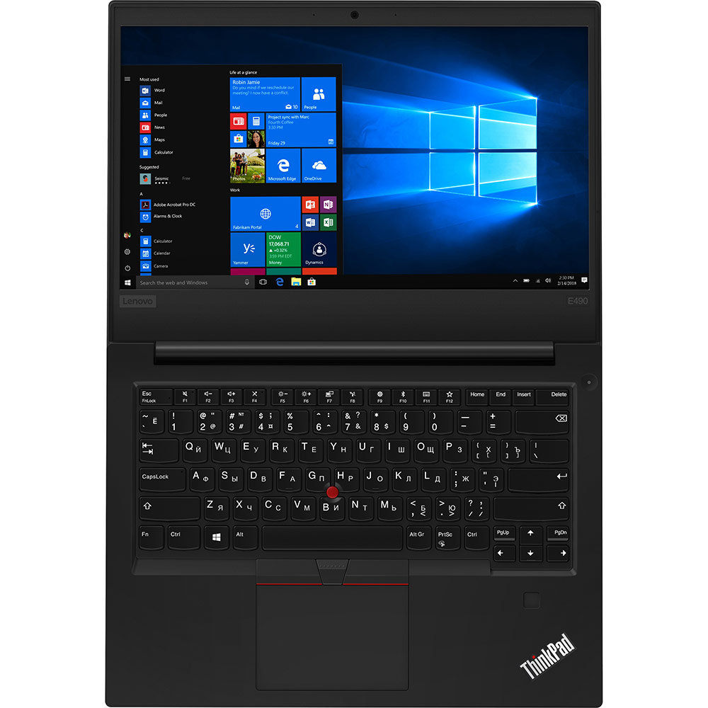 Замовити Ноутбук LENOVO ThinkPad E490 Black (20N80028RT)