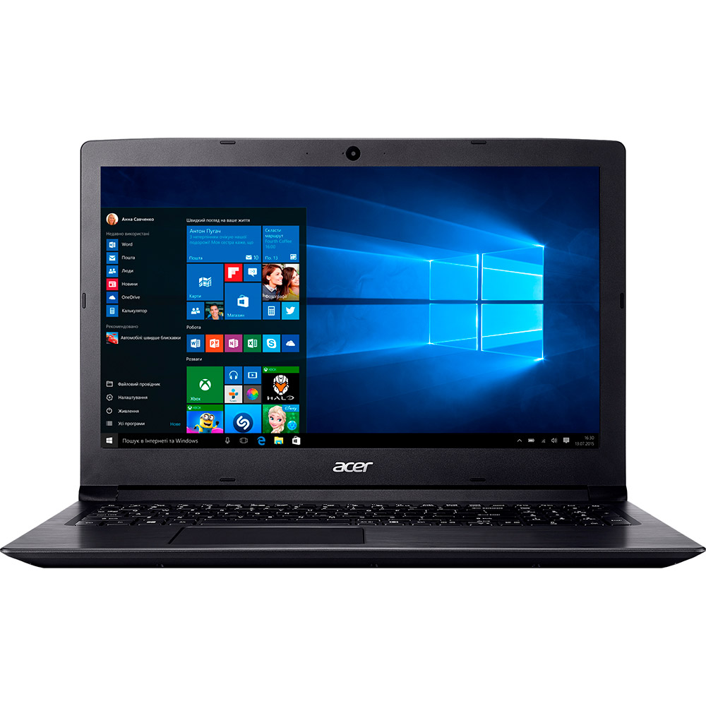 Ноутбук ACER Aspire 3 A315-53-P1WT Obsidian Black (NX.H38EU.102)