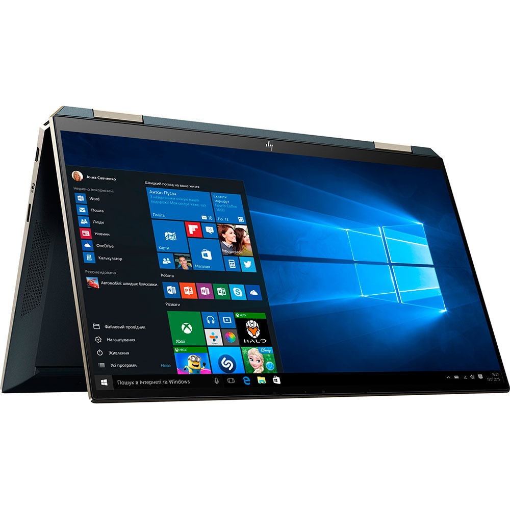 Ноутбук HP Spectre x360 Convertible 13-aw0000ur Poseidon Blue (8KH35EA) Діагональ дисплея 13.3