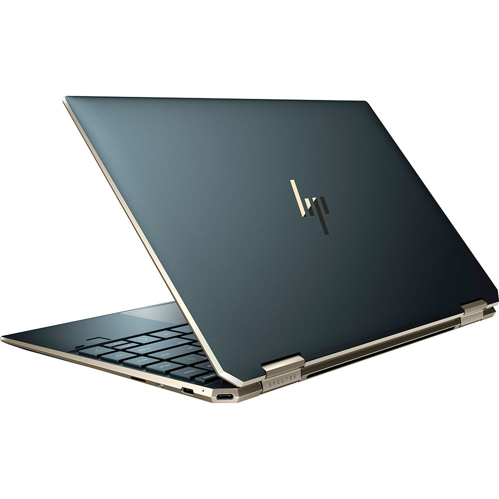 Зовнішній вигляд Ноутбук HP Spectre x360 Convertible 13-aw0000ur Poseidon Blue (8KH35EA)