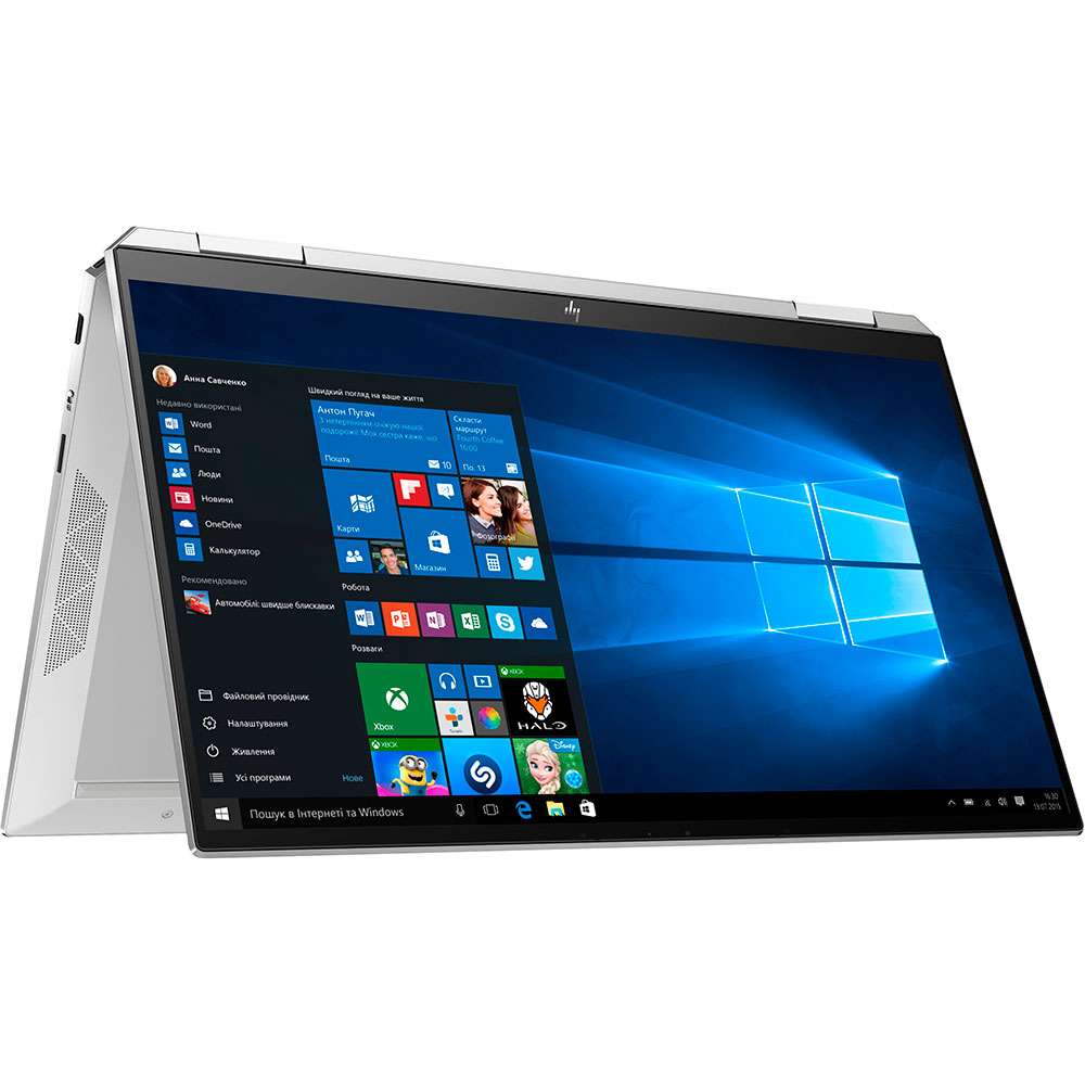 Ноутбук HP Spectre x360 Convertible 13-aw0002ur Silver (8KZ31EA) Діагональ дисплея 13.3