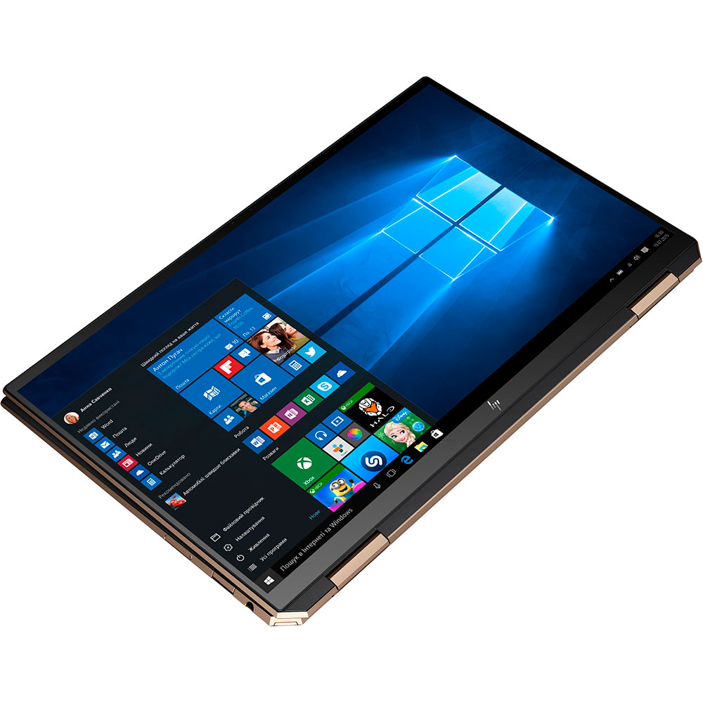 Зовнішній вигляд Ноутбук HP Spectre x360 Convertible 13-aw0018ur Black (9MN98EA)