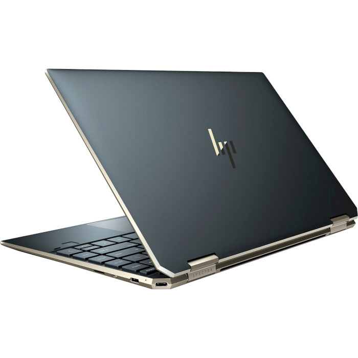 Зовнішній вигляд Ноутбук HP Spectre x360 13-aw0019ur Poseidon Blue (9MN97EA)