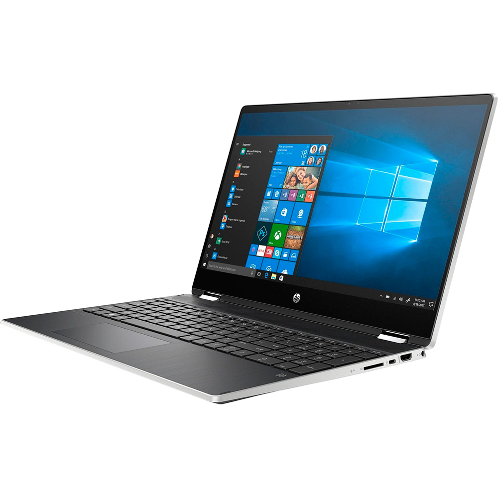 Ноутбук HP Pavilion x360 15-dq1002ur Silver (9PU47EA) Діагональ дисплея 15.6