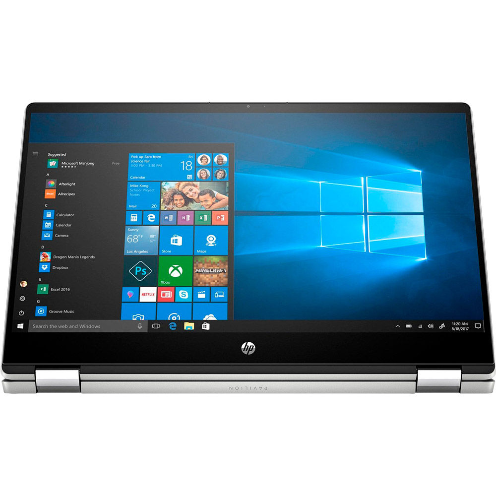 Ноутбук HP Pavilion x360 15-dq1002ur Silver (9PU47EA) Частота оновлення екрана 60 Гц