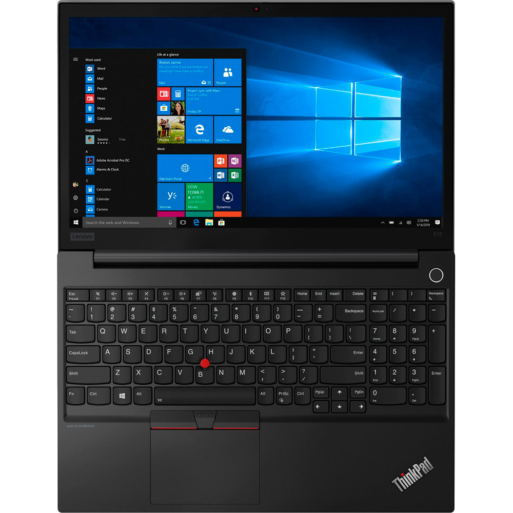 У Фокстрот Ноутбук LENOVO ThinkPad E15 Black (20RD006LRT)