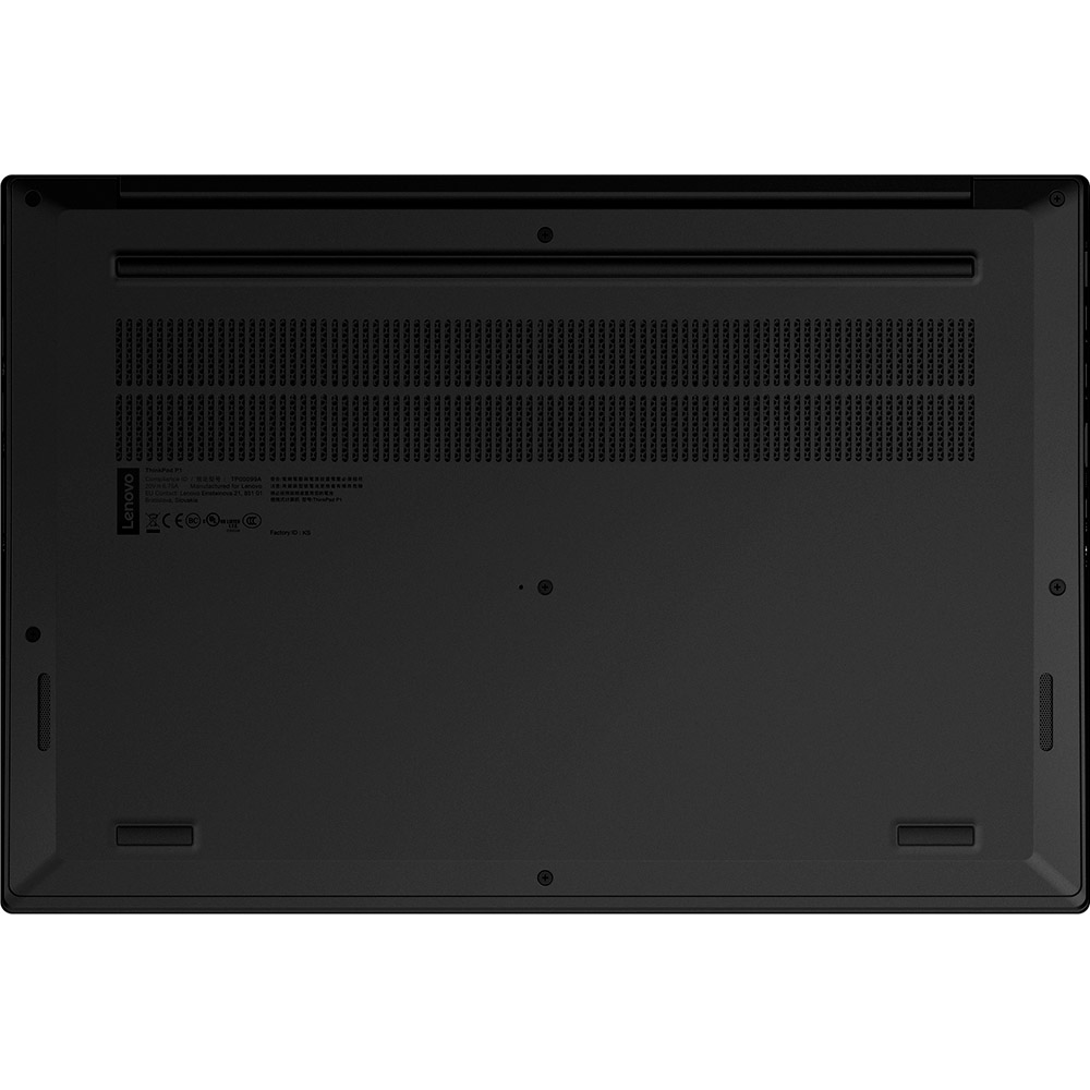 Замовити Ноутбук LENOVO ThinkPad P1 Black (20QT003KRT)