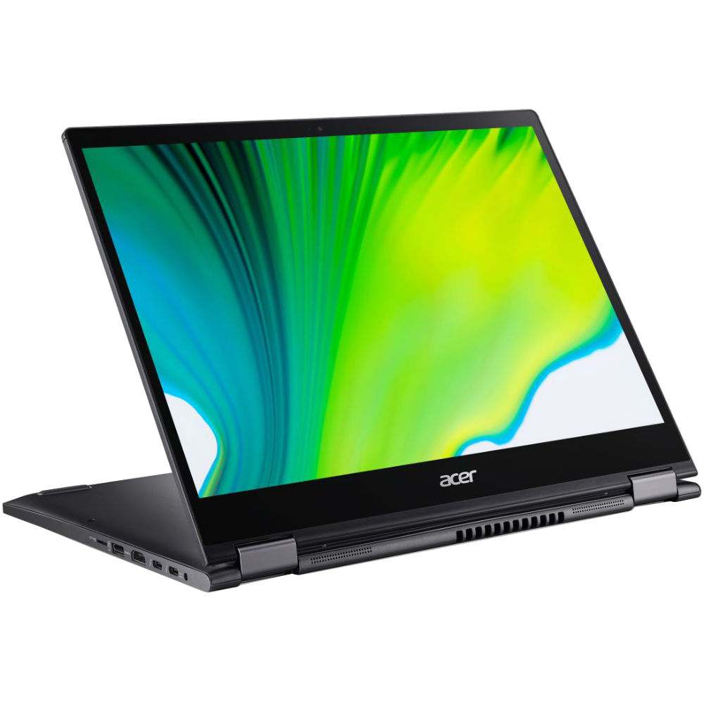 Зовнішній вигляд Ноутбук ACER Spin 5 SP513-54N Gray (NX.HQUEU.006)