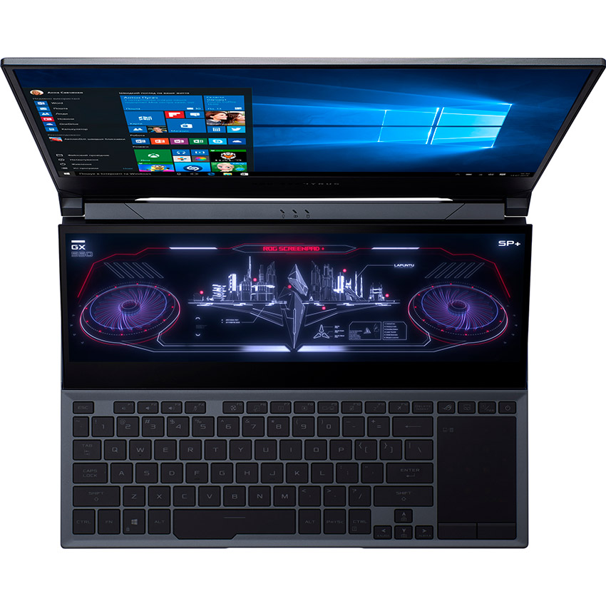 Ноутбук Asus ROG Zephyrus Duo 15 GX550LWS-HF101T Gunmetal Gray (90NR02Y1-M01860) Частота оновлення екрана 300 Гц