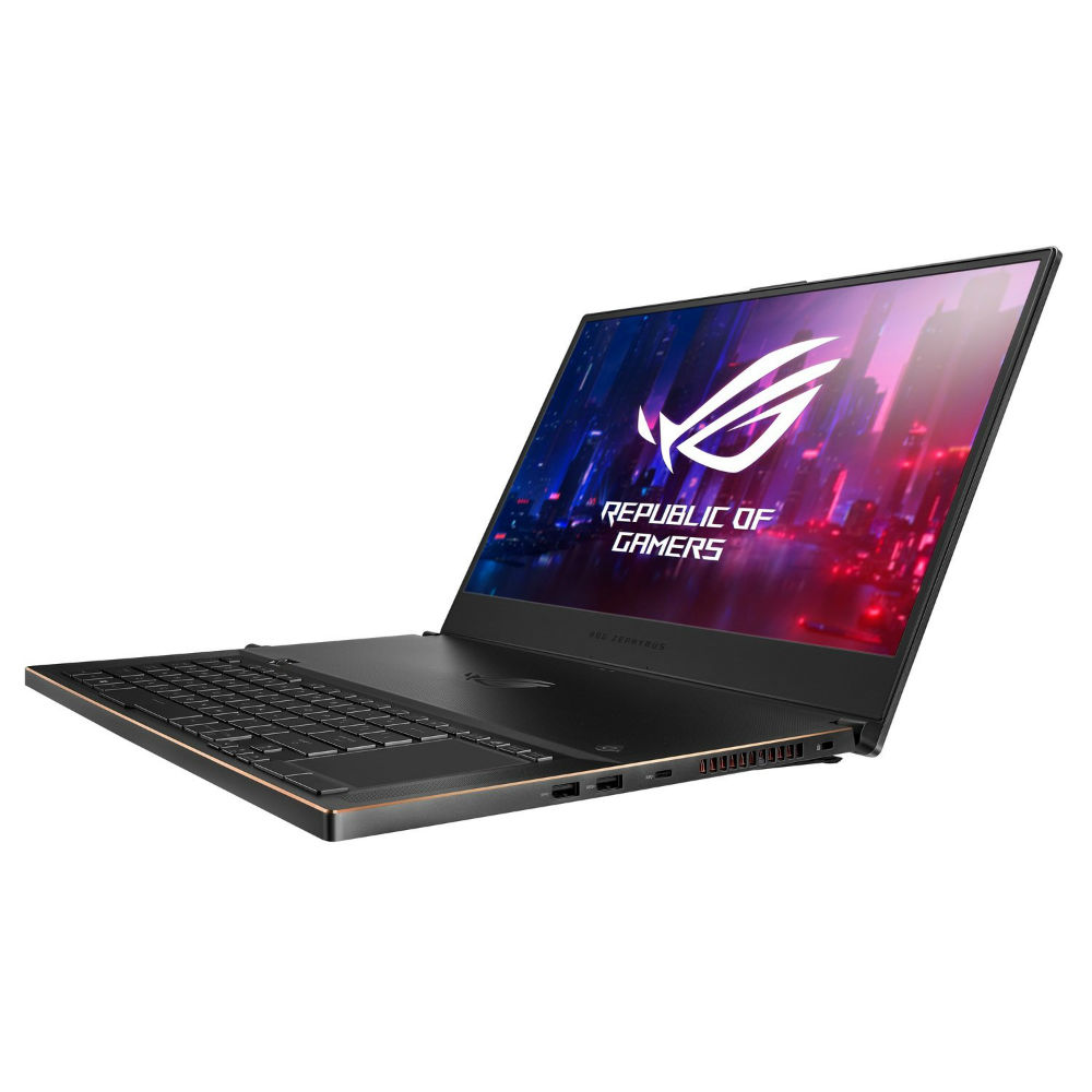 Зовнішній вигляд Ноутбук ASUS ROG GX701LXS-HG048T Black (90NR03Q1-M01310)