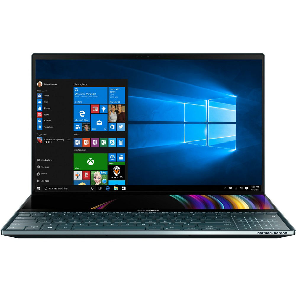 Ноутбук ASUS ZenBook Pro Duo UX581GV-H2037T Celestial Blue (90NB0NG1-M03600)