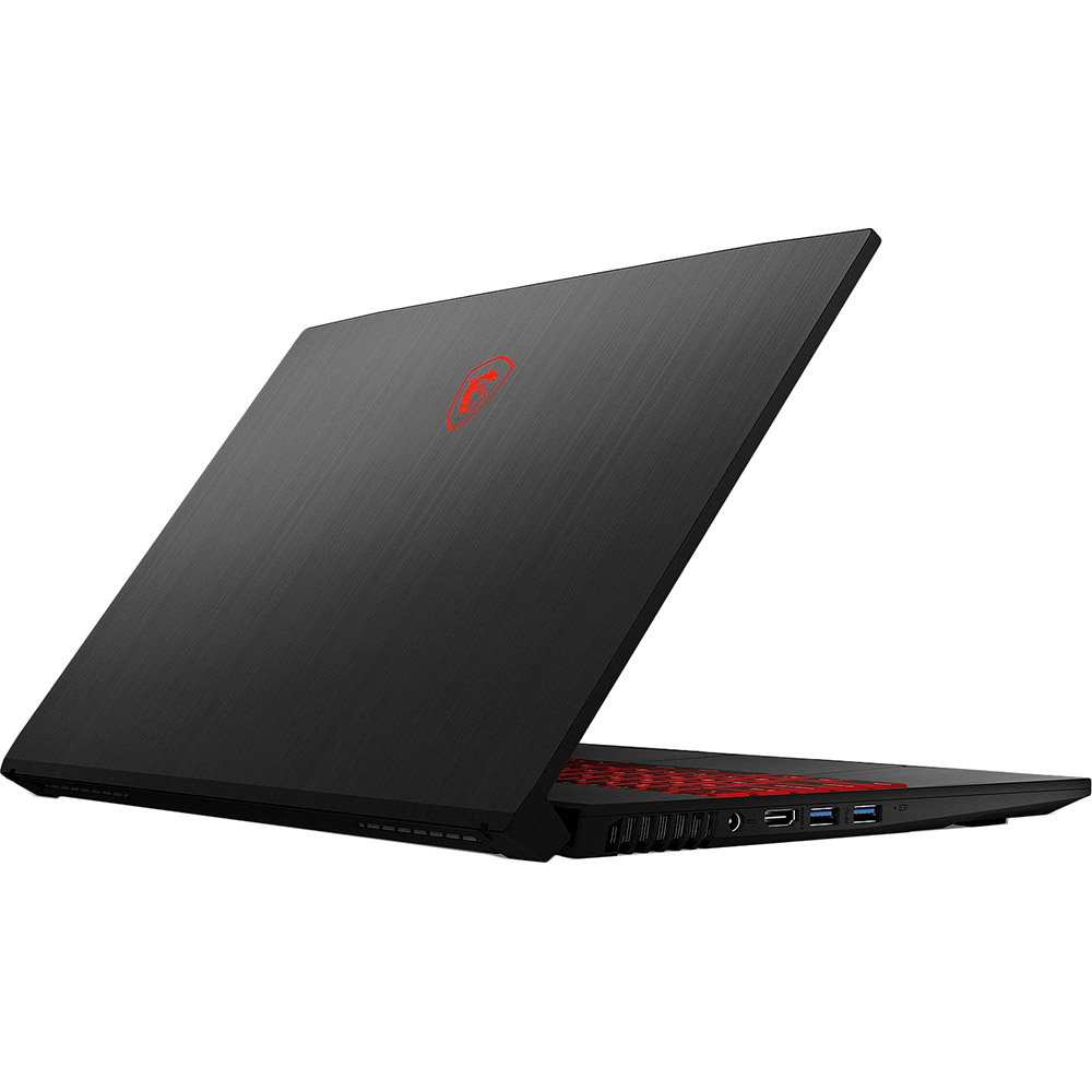 Зовнішній вигляд Ноутбук MSI GF75-9SD Black (GF759SD-087XUA)