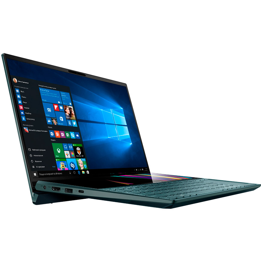 Ноутбук ASUS ZenBook Duo UX481FL-BM067T Celestial Blue (90NB0P61-M05510) Диагональ дисплея 14