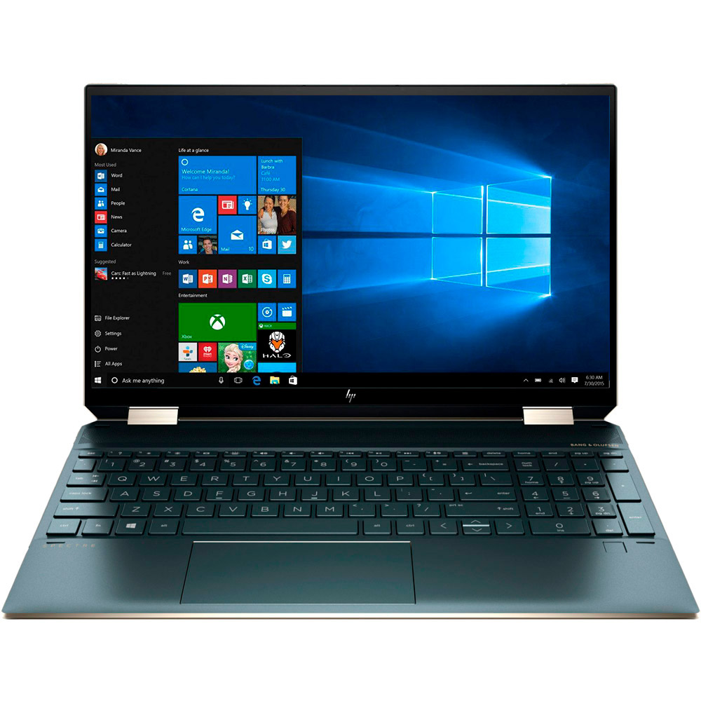 Ноутбук HP Spectre x360 Convertible 15-eb0004ur Poseidon Blue (15C86EA)