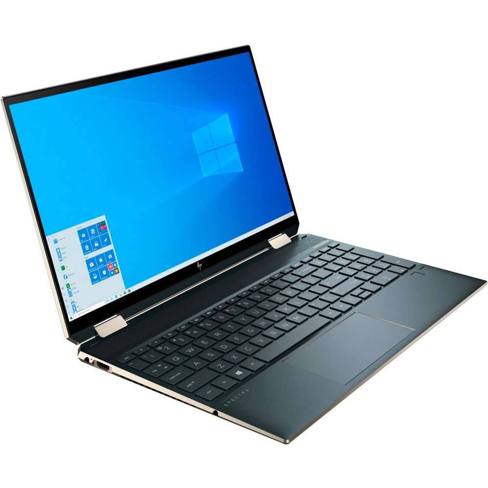 Ноутбук HP Spectre x360 Convertible 15-eb0004ur Poseidon Blue (15C86EA) Діагональ дисплея 15.6