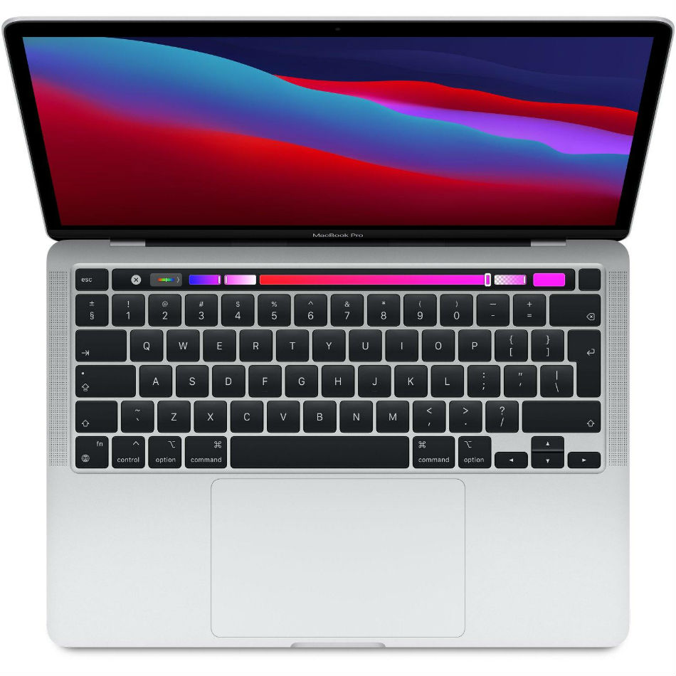 Ноутбук APPLE A2338 MacBook Pro 13' M1 512GB Silver 2020 (MYDC2) Диагональ дисплея 13.3