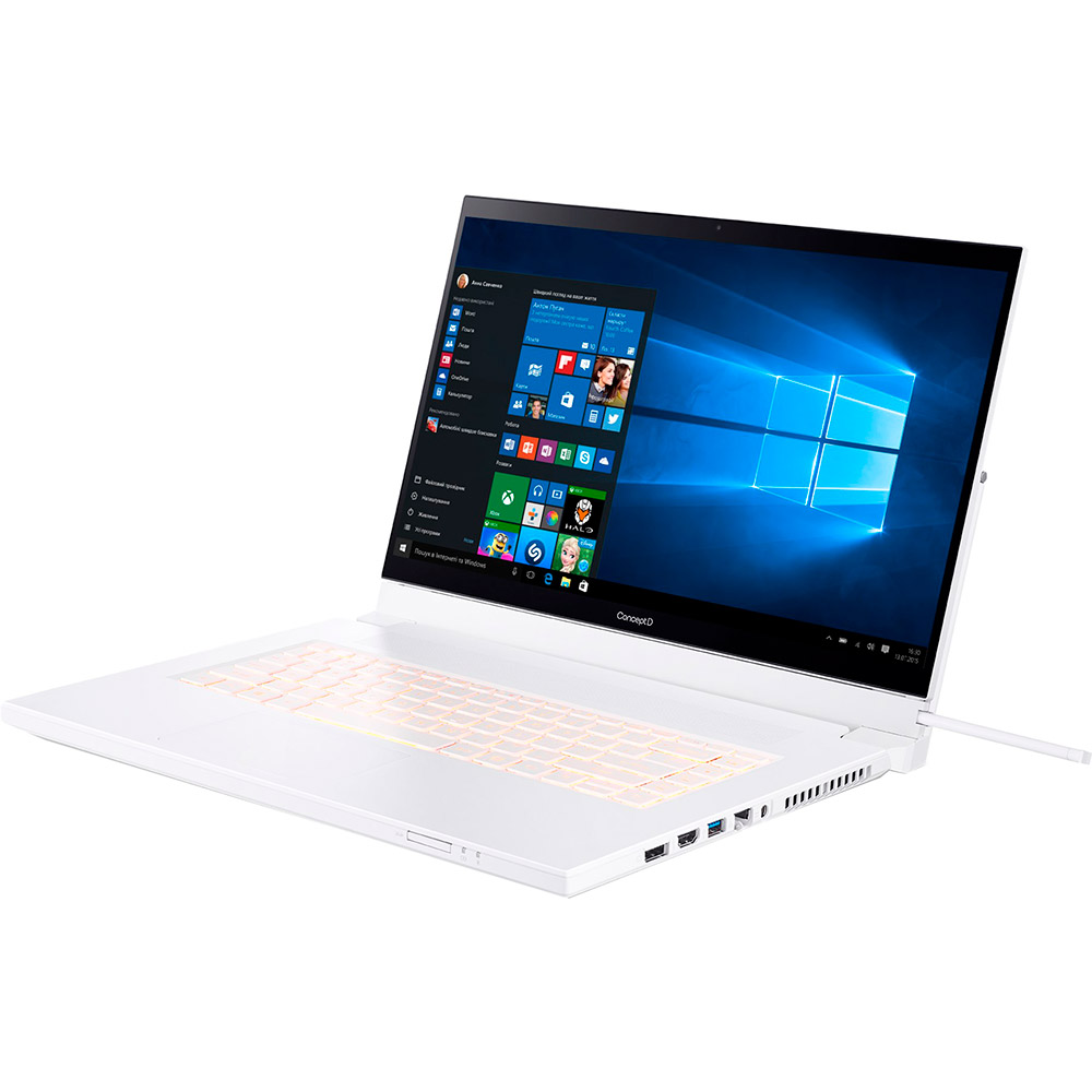 Ноутбук ACER ConceptD 7 Ezel Pro CC715-71P White (NX.C5DEU.008) Разрешение дисплея 3840 x 2160