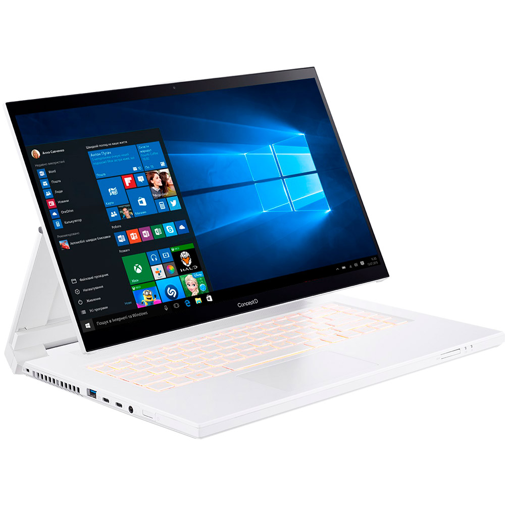 Ноутбук ACER ConceptD 7 Ezel Pro CC715-71P White (NX.C5DEU.008) Тип матриці IPS