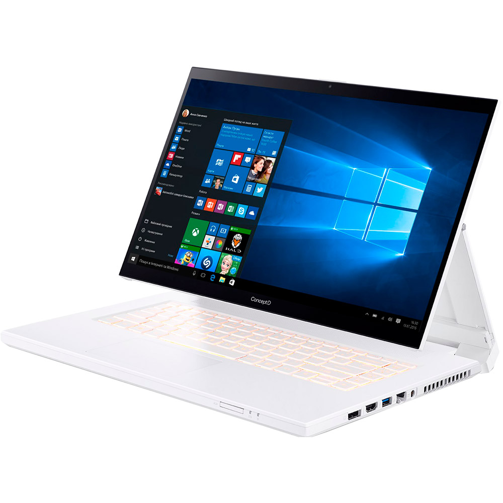 Ноутбук ACER ConceptD 7 Ezel Pro CC715-71P White (NX.C5DEU.008) Частота оновлення екрана 60 Гц