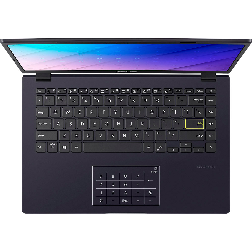 Зовнішній вигляд Ноутбук ASUS Laptop E410MA-EB268 Peacock Blue (90NB0Q11-M17970)